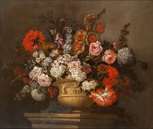 Casteels III Pieter - Triumph of flowers in a vase 