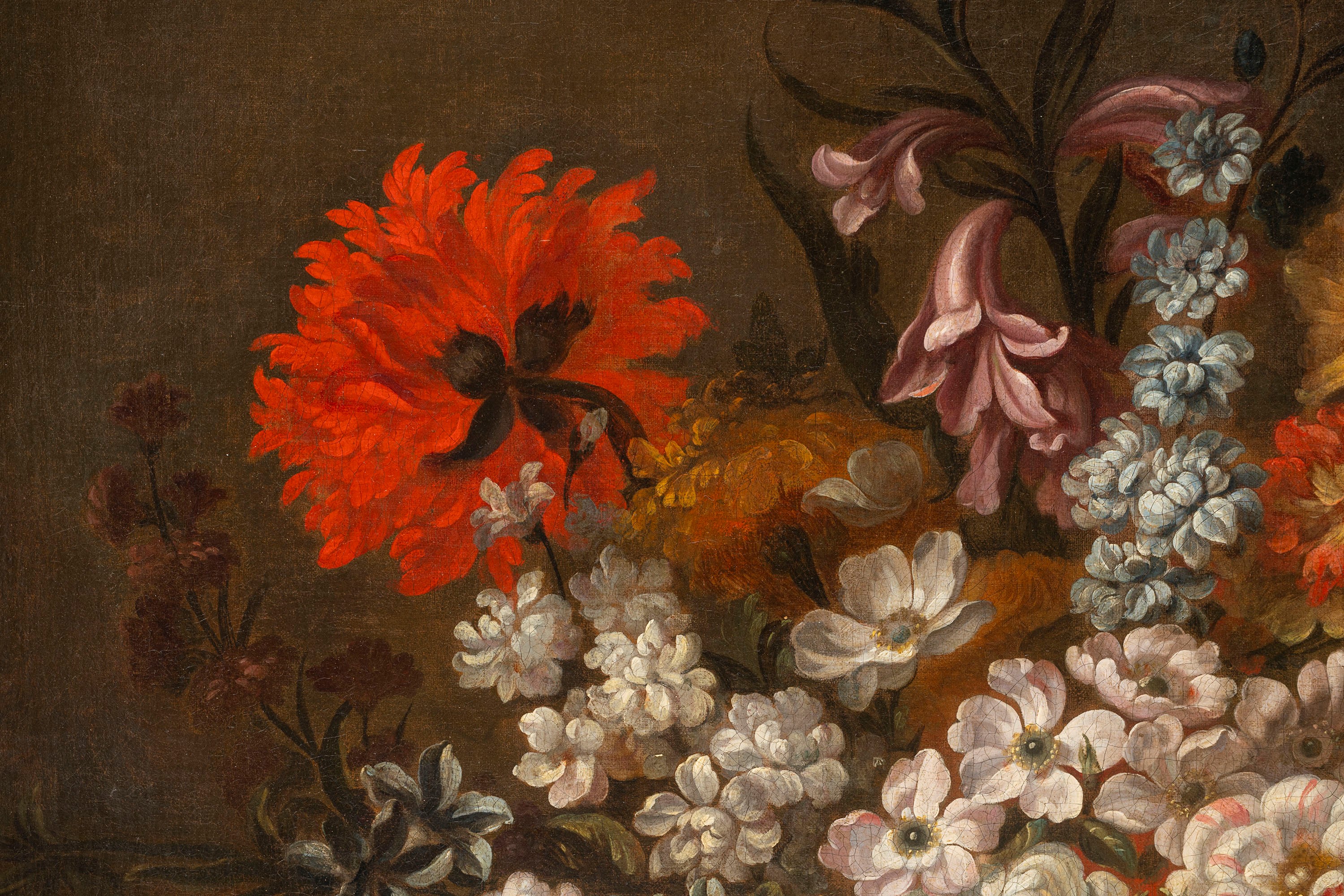 Trionfo di fiori in un vaso