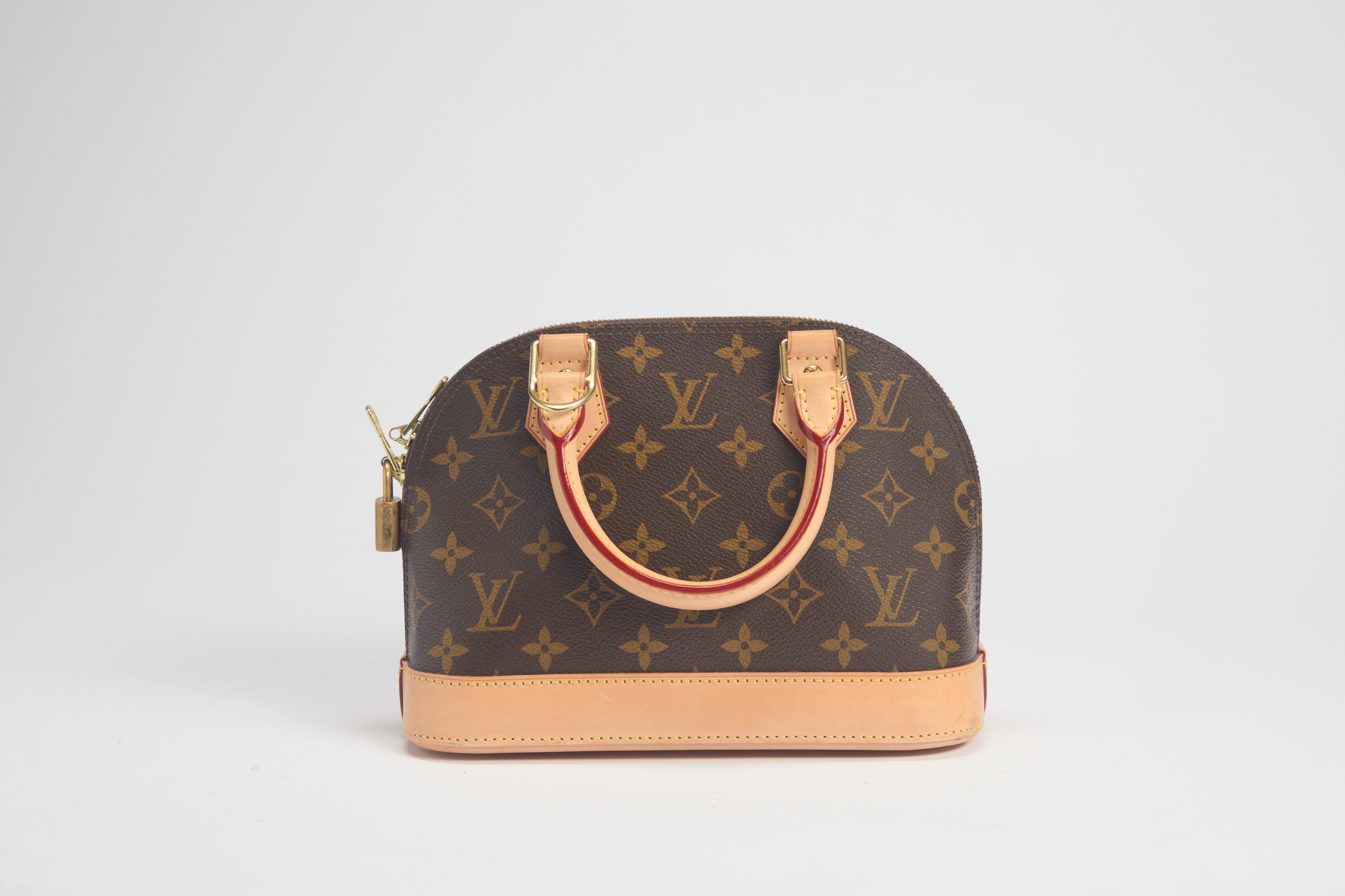 Louis Vuitton - Mini borsa Alma in tela monogram con tracolla