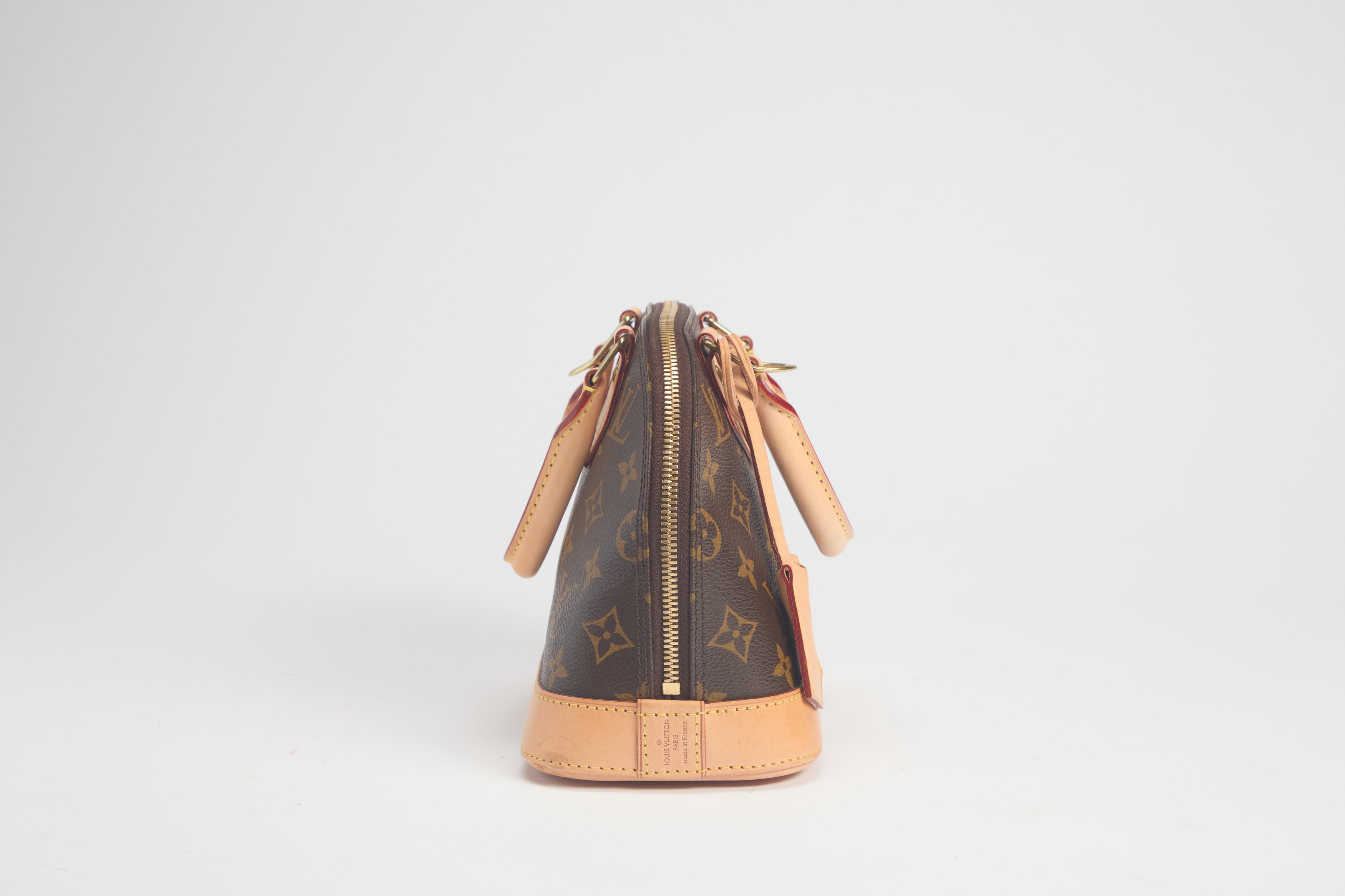 Louis Vuitton - Mini borsa Alma in tela monogram con tracolla