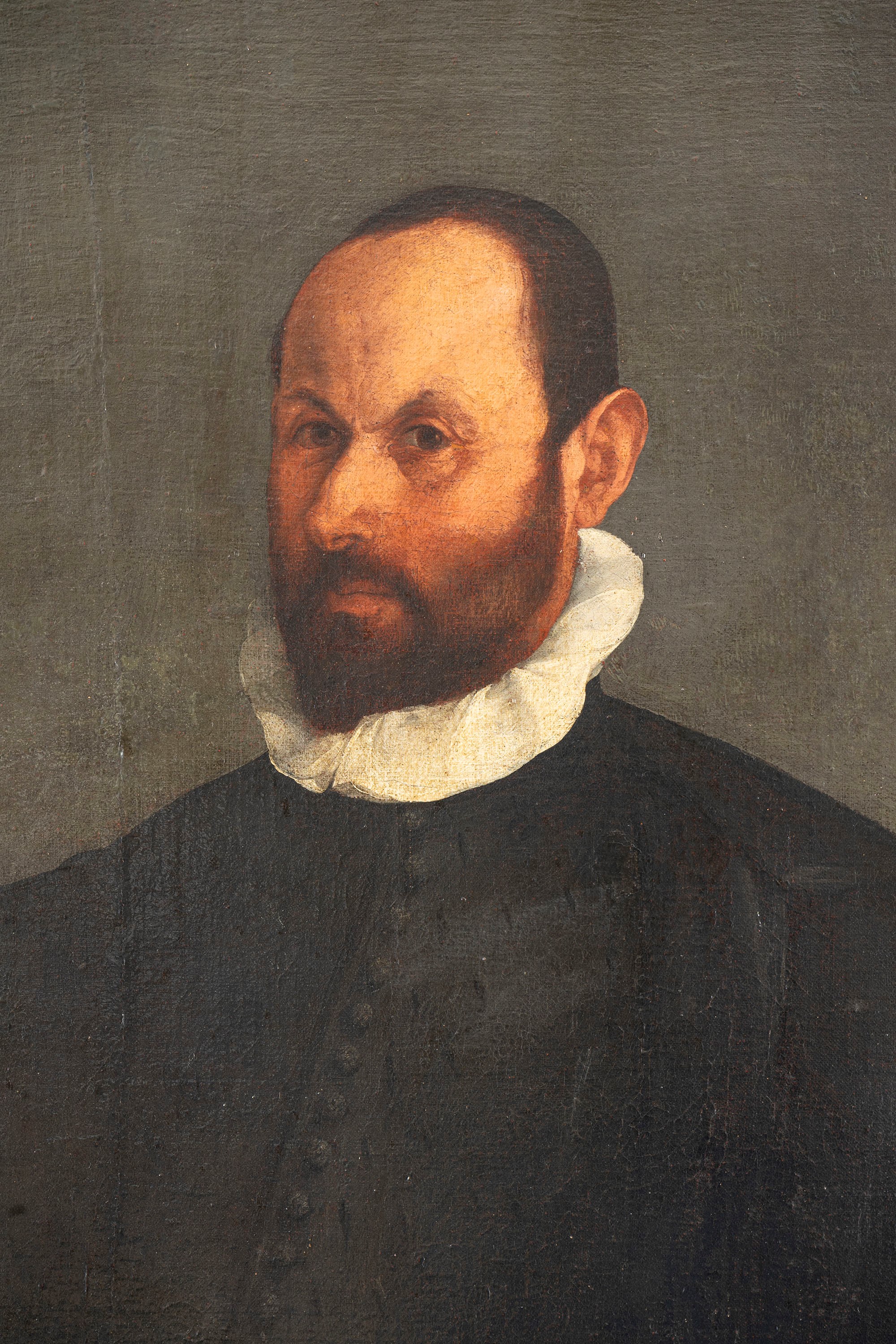 Ritratto di gentiluomo con figlio, a figura intera, presso uno scrittoio (tradizionalmente Girola...