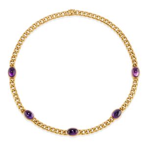 Collana con ametiste