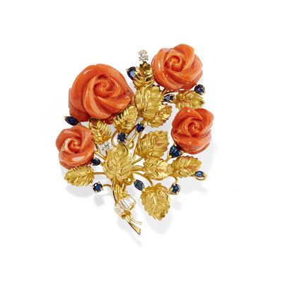 Spilla con Corallo