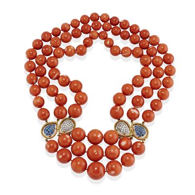 Collana con Corallo