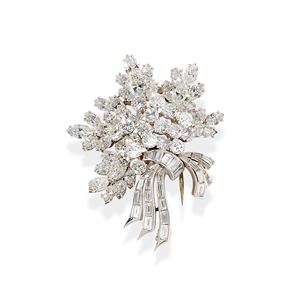 Spilla con diamanti