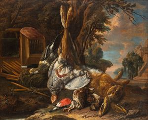de Bridt Bernaert - Triumph of hunting en plein air