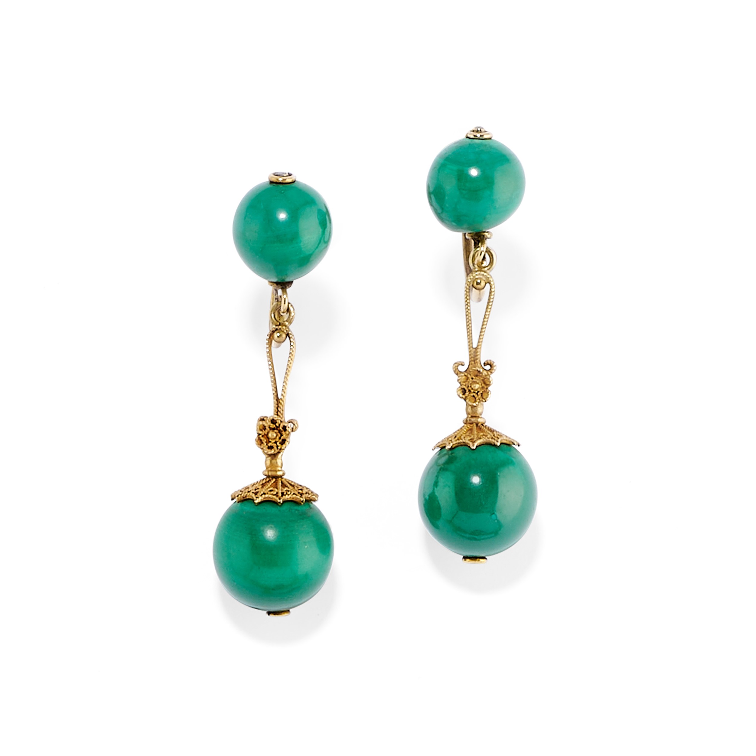 Lotto di Gioielli in Malachite