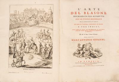 L'arte del Blasone Dichiarata per L'alfabeto