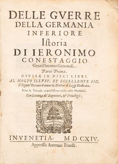 Delle Guerre della Germania Inferiore... Parte Prima