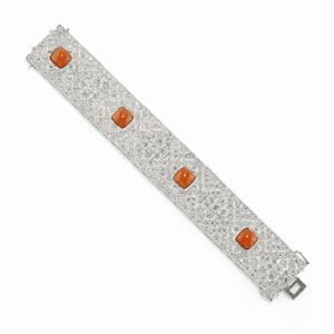 Bracciale in oro bianco 18K