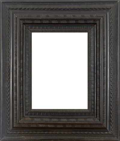 Cornice a Guilloché in Legno Ebanizzato, Secolo XVII