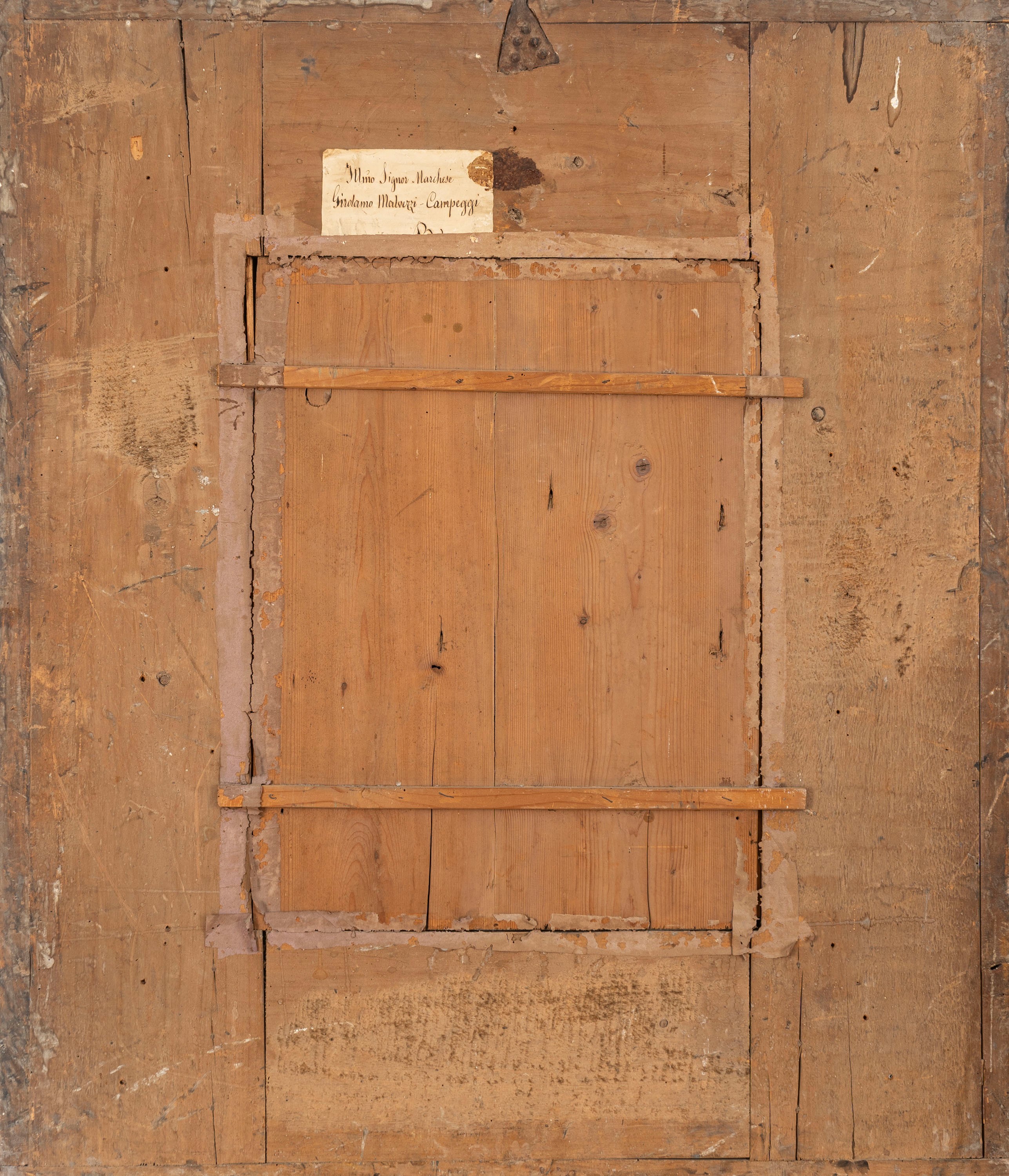 Cornice a Guilloché in Legno Ebanizzato, Secolo XVII