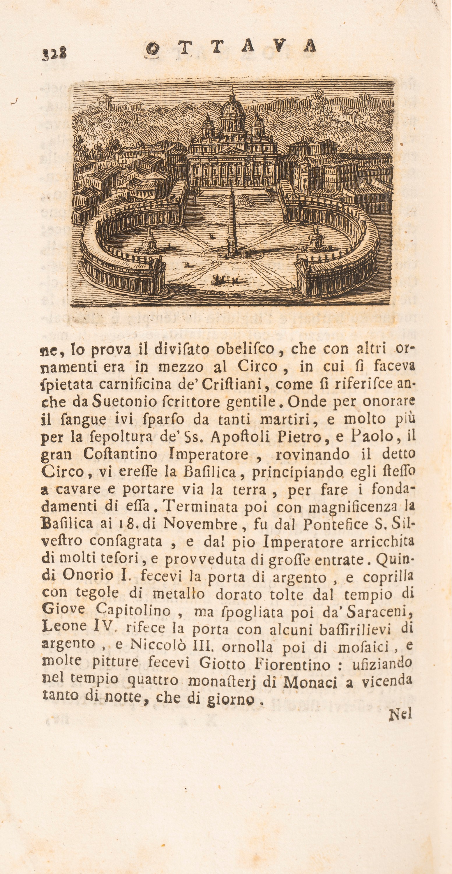 Giuseppe Vasi - Indice Storico del Gran Prospetto di Roma