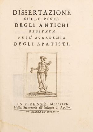 Dissertation on the ancient posts recited in the Academy of the Apatists