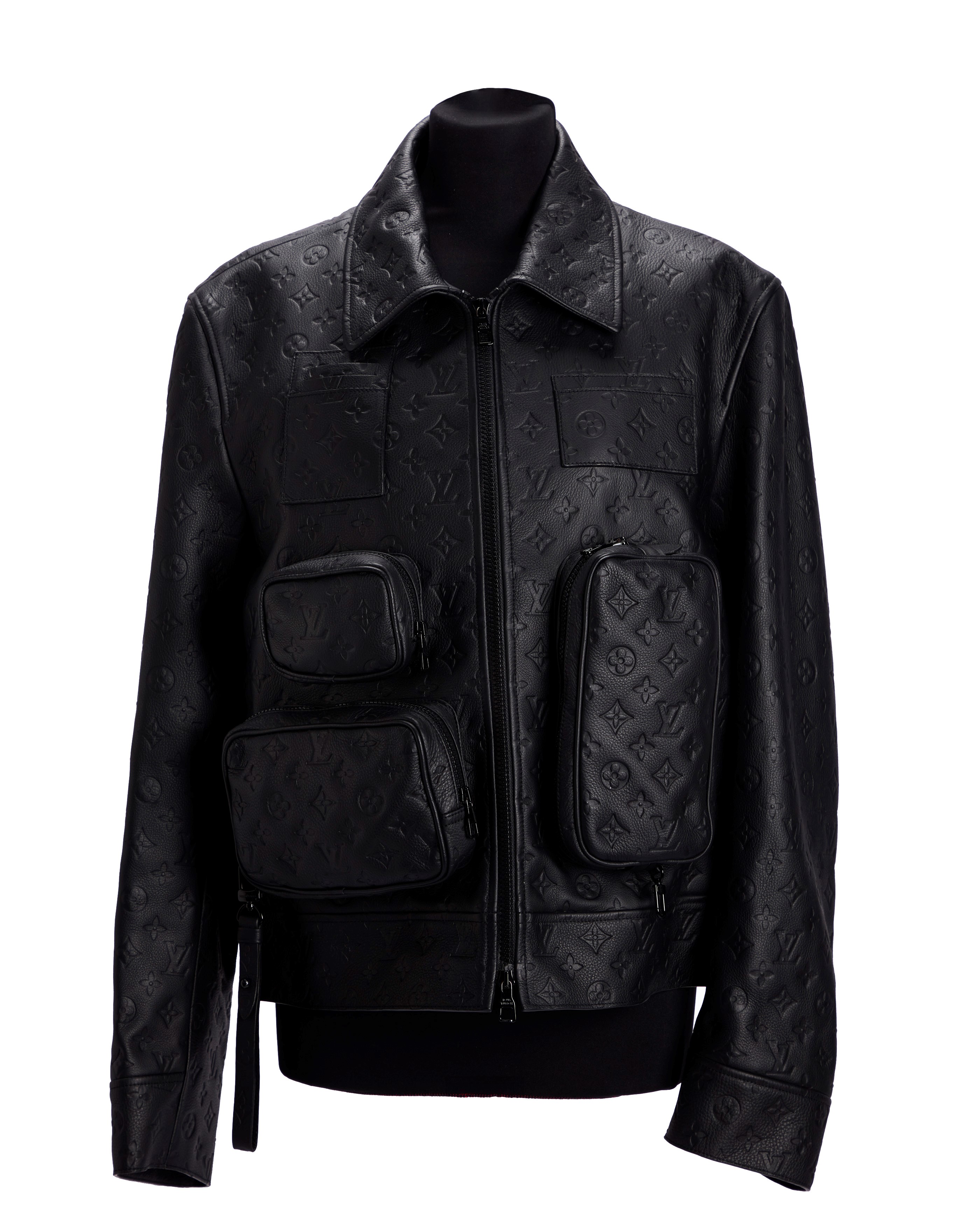 Louis Vuitton - Monogram Embossed Utility Jacket | Luxury