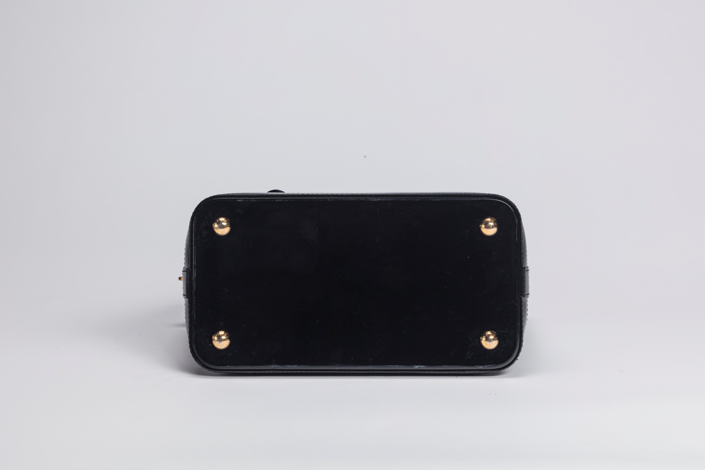 Louis Vuitton - Borsa Lock It in monogram vernis nero