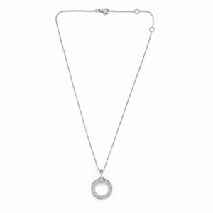 A 18K white gold and diamond pendant, Bulgari