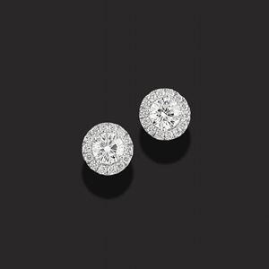 Orecchini in oro bianco 18K