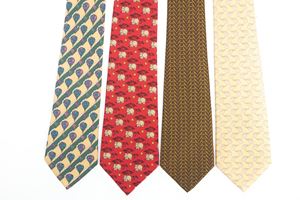 Lotto di 4 cravatte