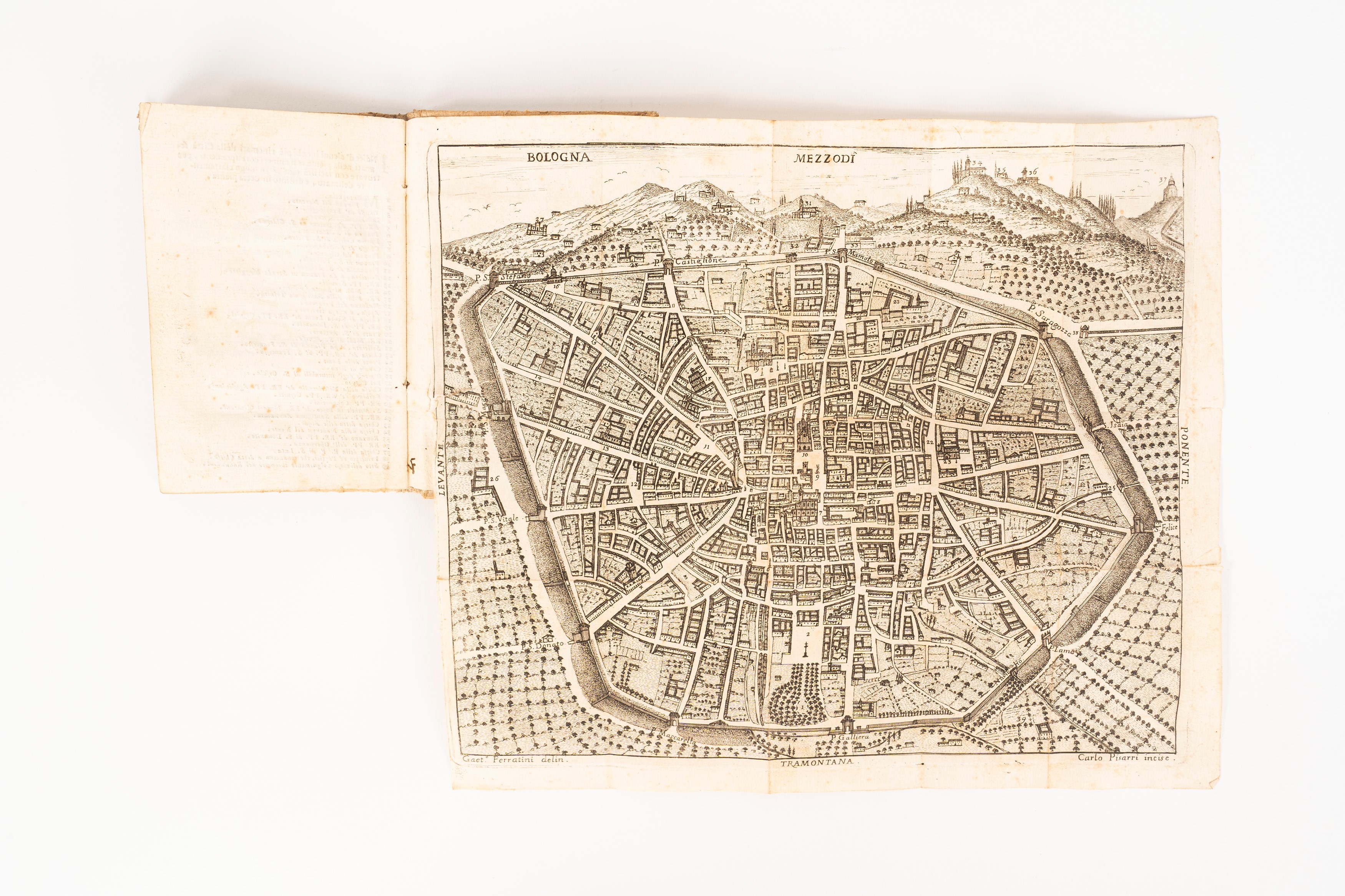 Carlo Salaroli - Origine di Tutte le Strade, Sotterranei e Luoghi Riguardevoli della Città di Bol...