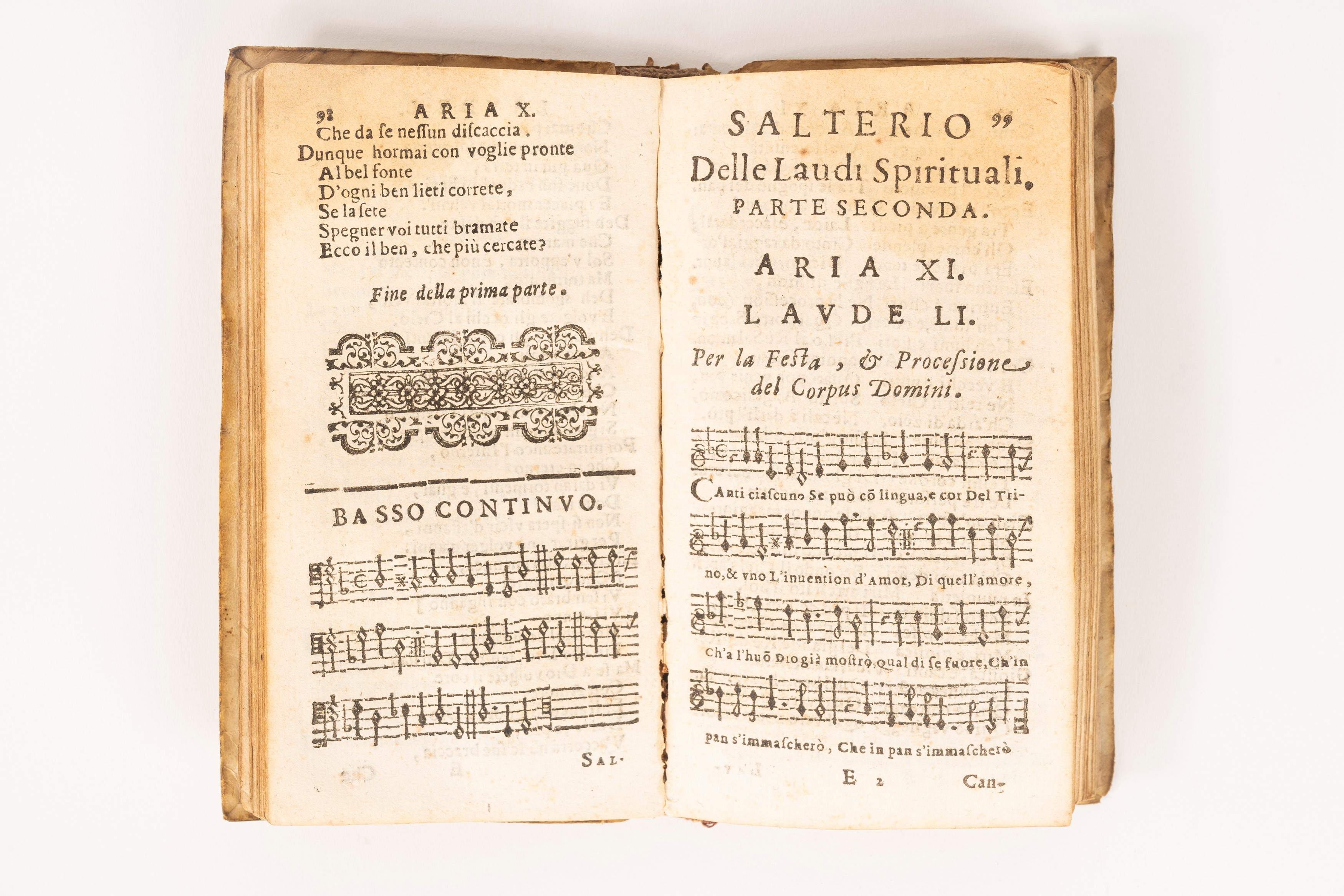 Padri Scolopi - Salterio Tripartito di Cento Cinquanta Laudi Spirituali, e Triplicato di Trenta C...