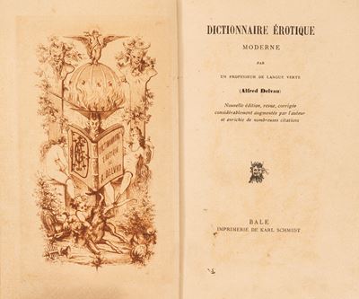 Dictionnaire Érotique Moderne Par un Professeur De Langue Verte