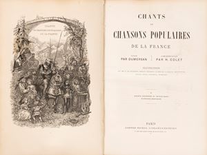 Chants et chansons populaires de la France