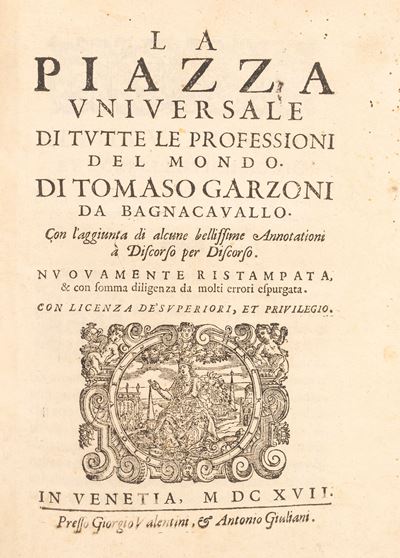 La Piazza Universale di Tutte le Professioni del Mondo