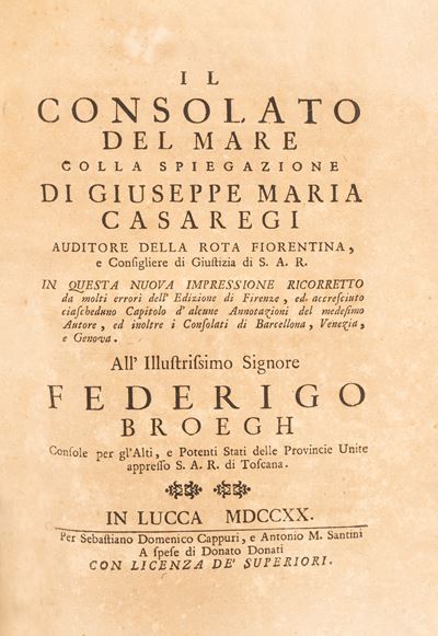 Il Consolato del Mare