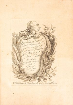 Raccolta di XXIV caricature Disegnate dalla penna dell Celebre Cavalliere Pier Leon Ghezzi