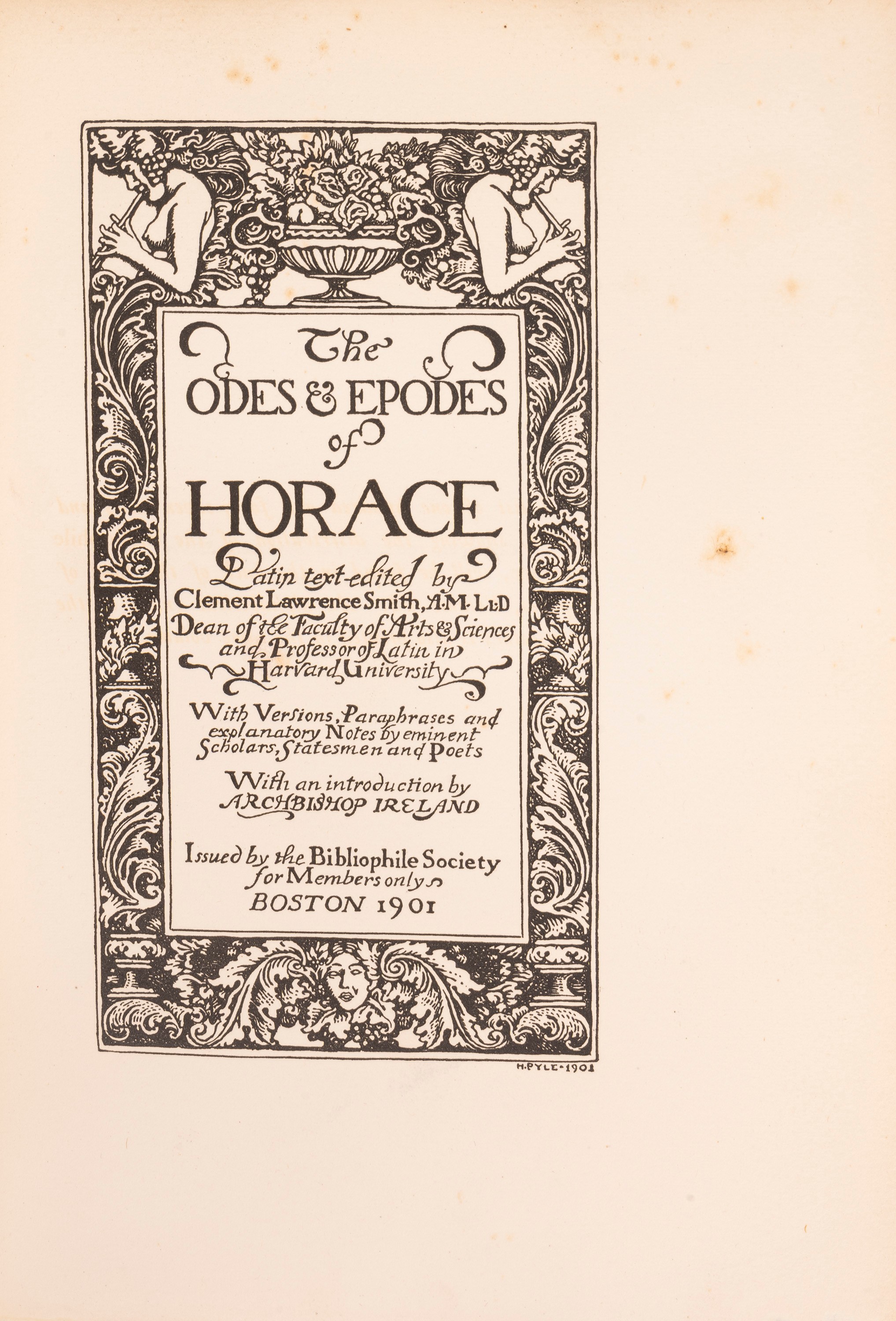 Quinto Orazio Flacco - The Odes And Epodes Of Horace