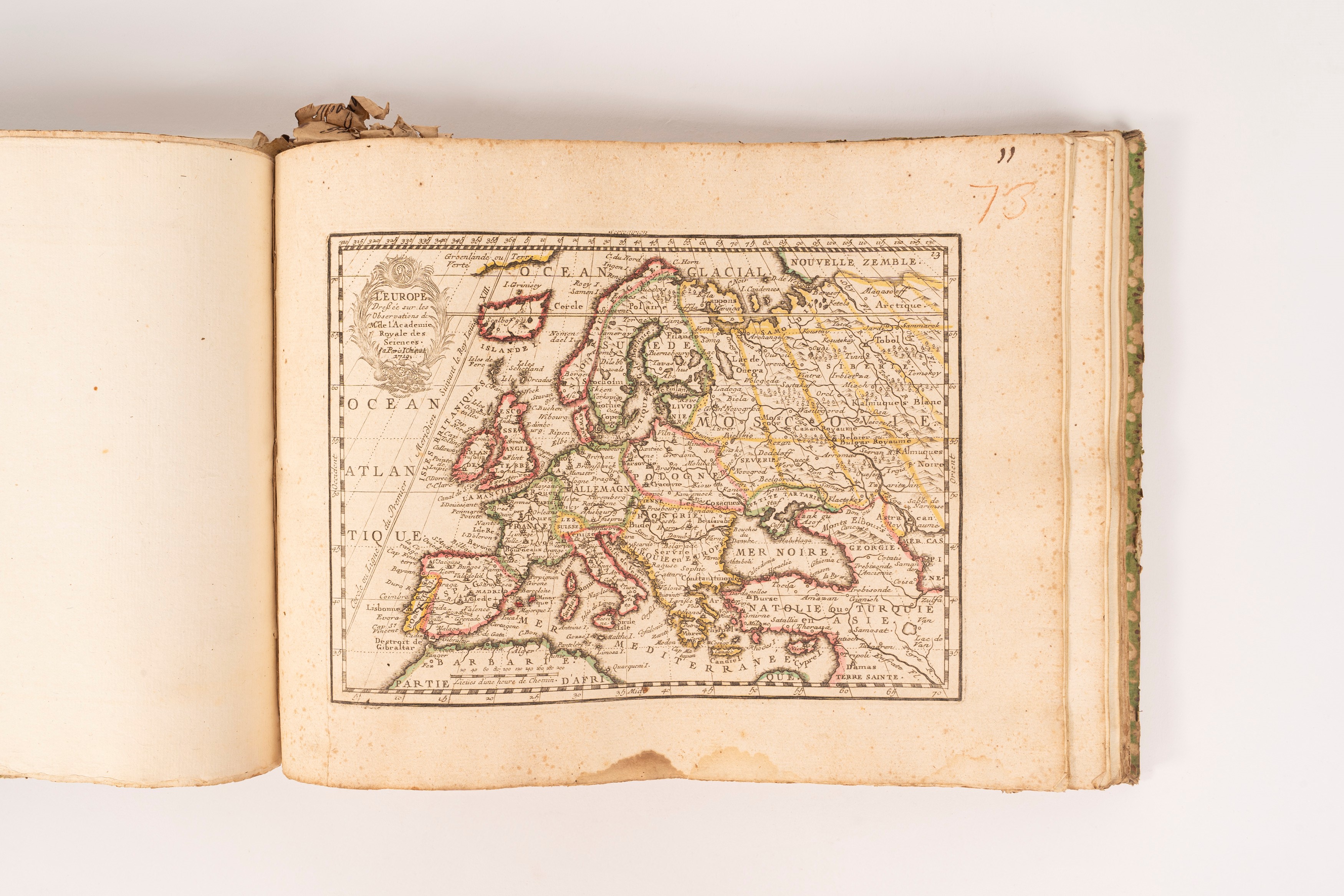 Jacques Chiquet - Le Nouveau Et Curieaux Atlas Géographique Et Historique, Ou le Divertissement D...