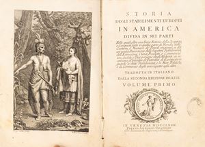 Storia degli stabilimenti europei in America divisa in sei parti