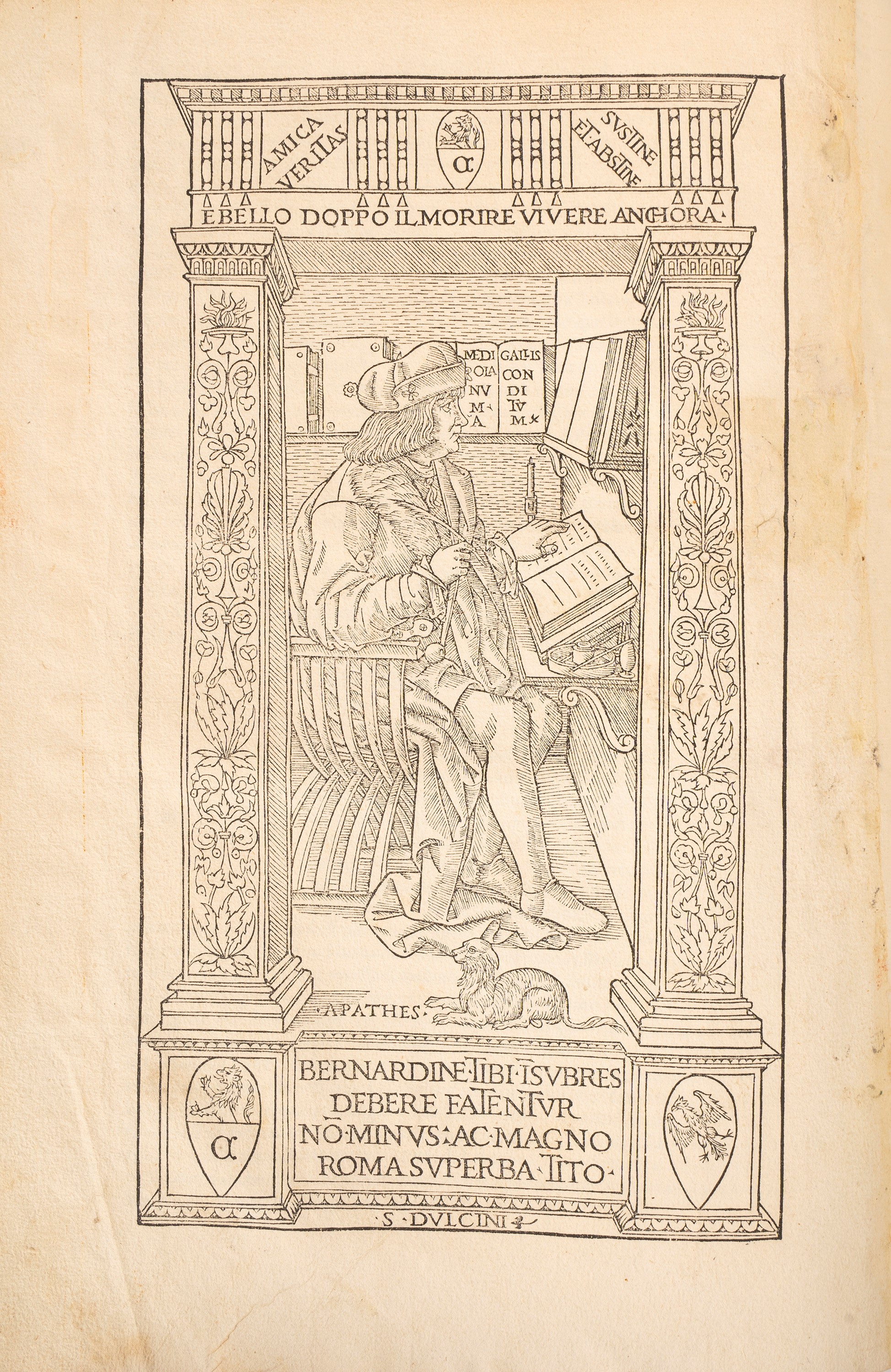 Bernardini Corii Viri Clarissimi Mediolanensis Patria Historia