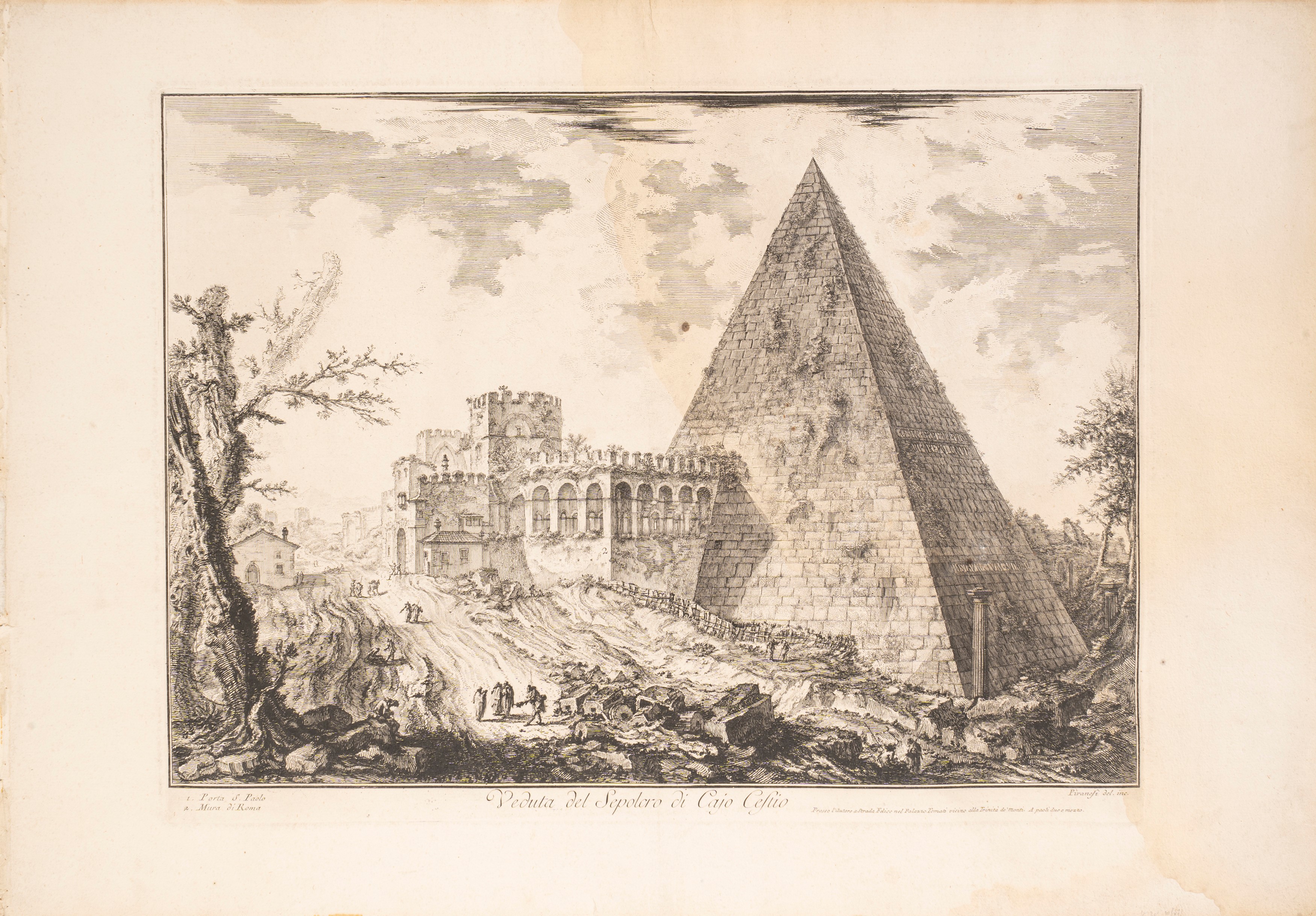 Giovanni Battista Piranesi - Colonna Antonina