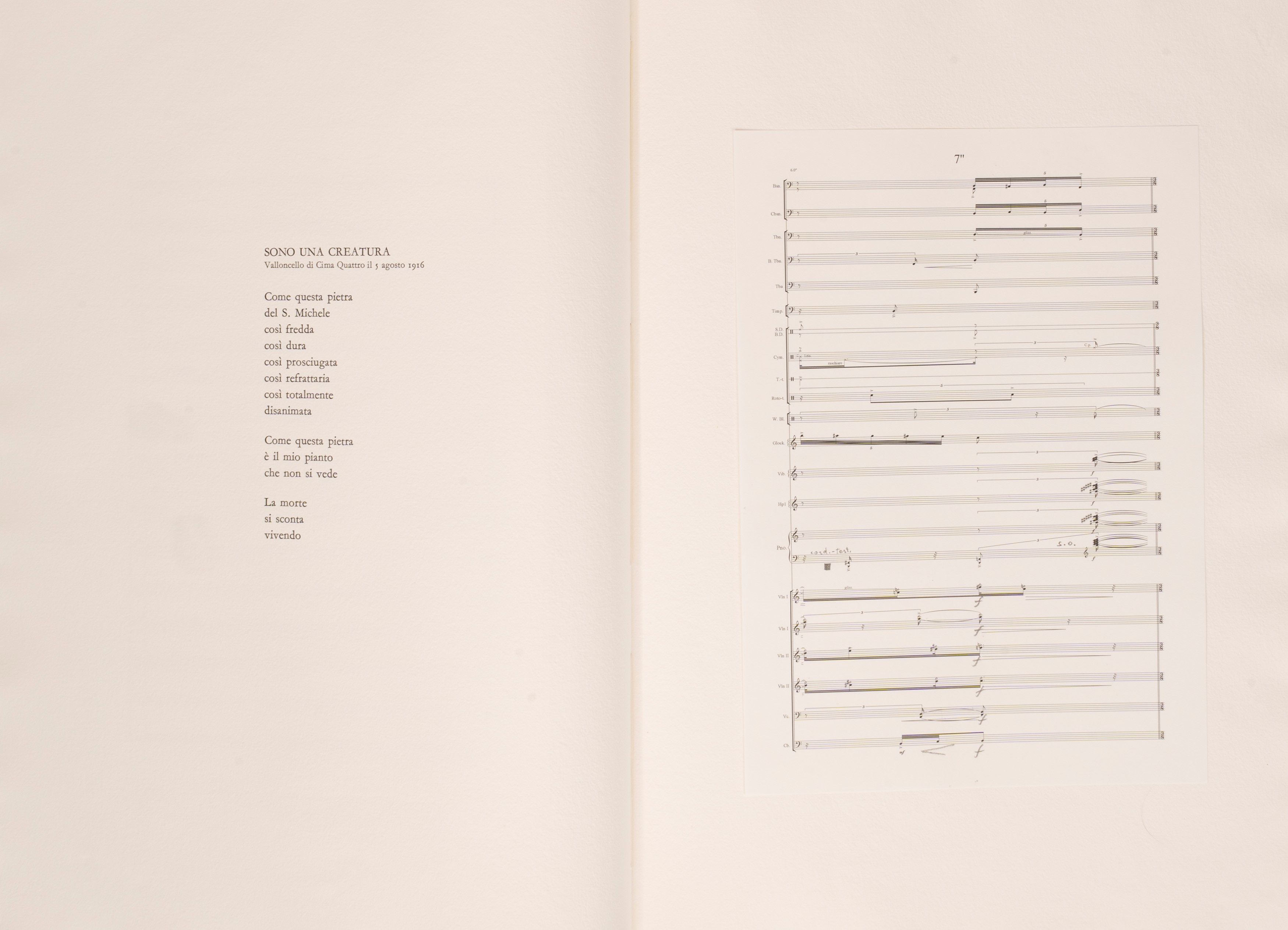 Jannis Kounellis, Giuseppe Ungaretti, Carlo Crivelli - Drammaturgie
