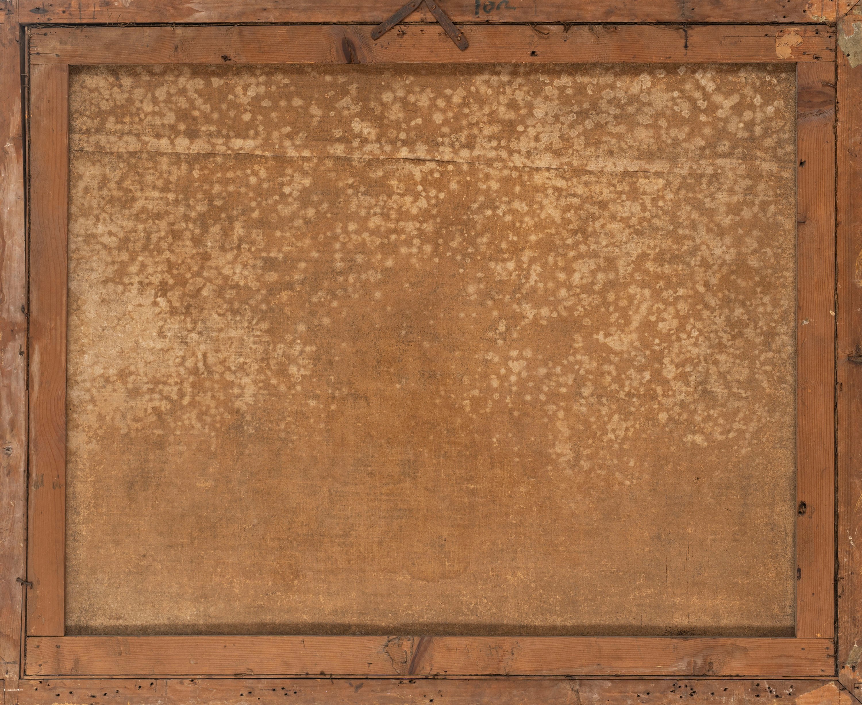 Capriccio architettonico con la cacciata di Agar e Ismaele