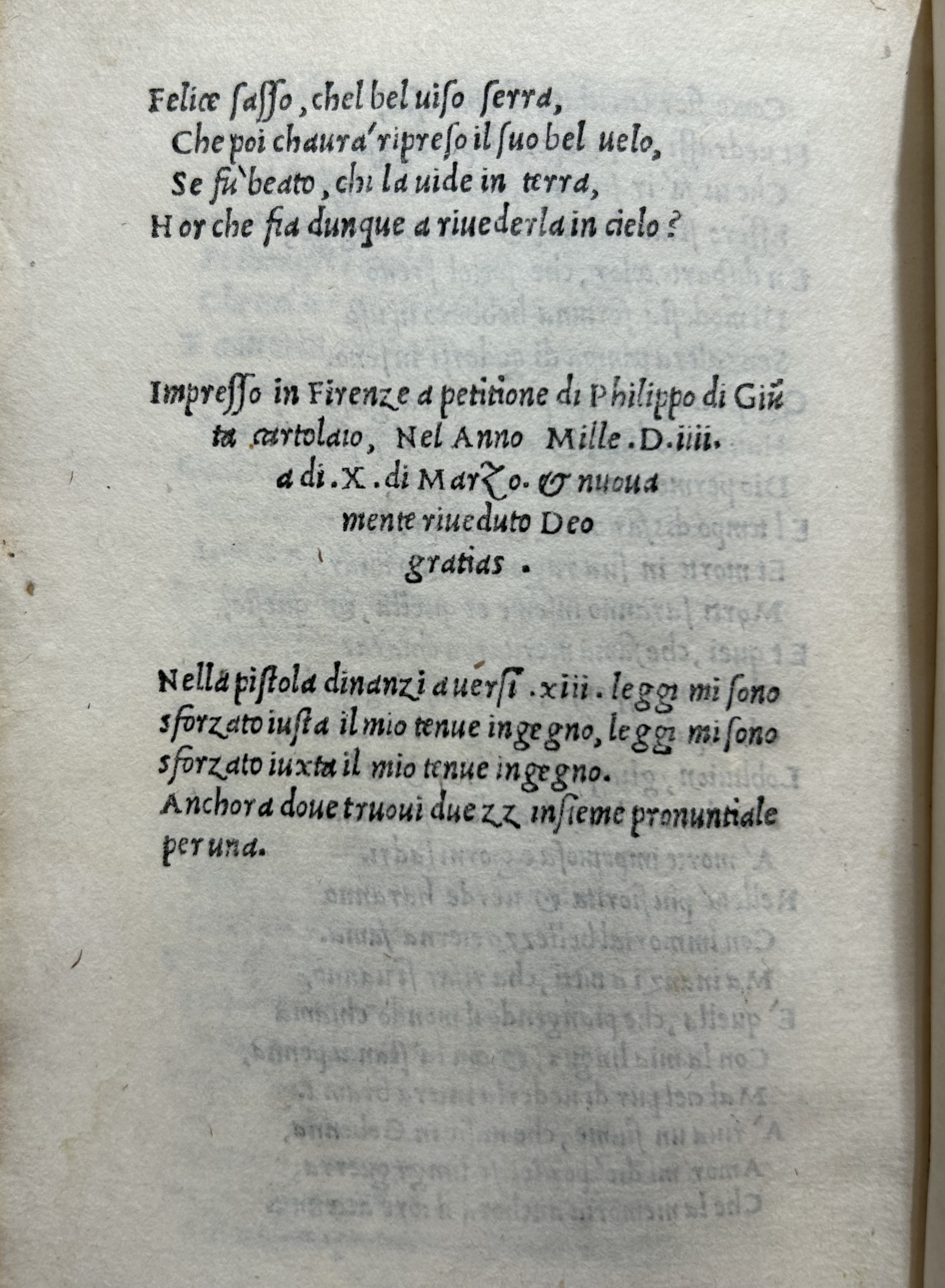 Francesco Petrarca - Le Cose Volgari di Messer Francesco Petrarcha