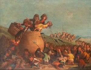 Battle between dwarves