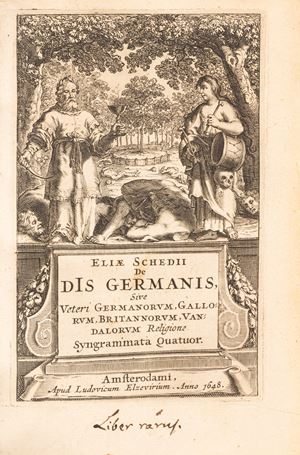 Elias Schedius - De Dis Germanis