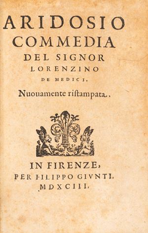  - Aridosio Commedia del Signor Lorenzino de Medici