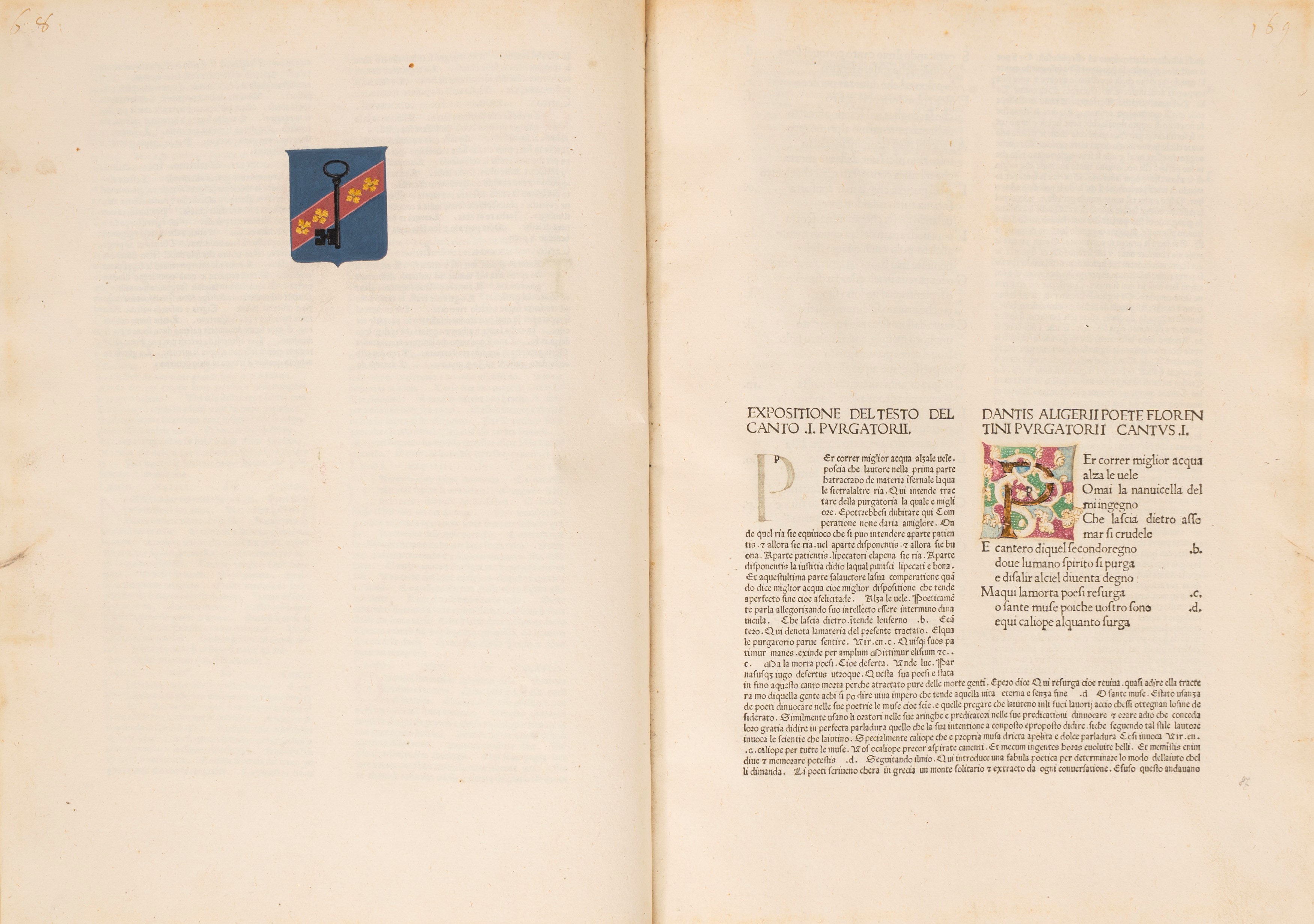 Dante Alighieri - La Commedia, [col Commento di Jacopo della Lana e Martino Paolo Nidobeato, Cura...