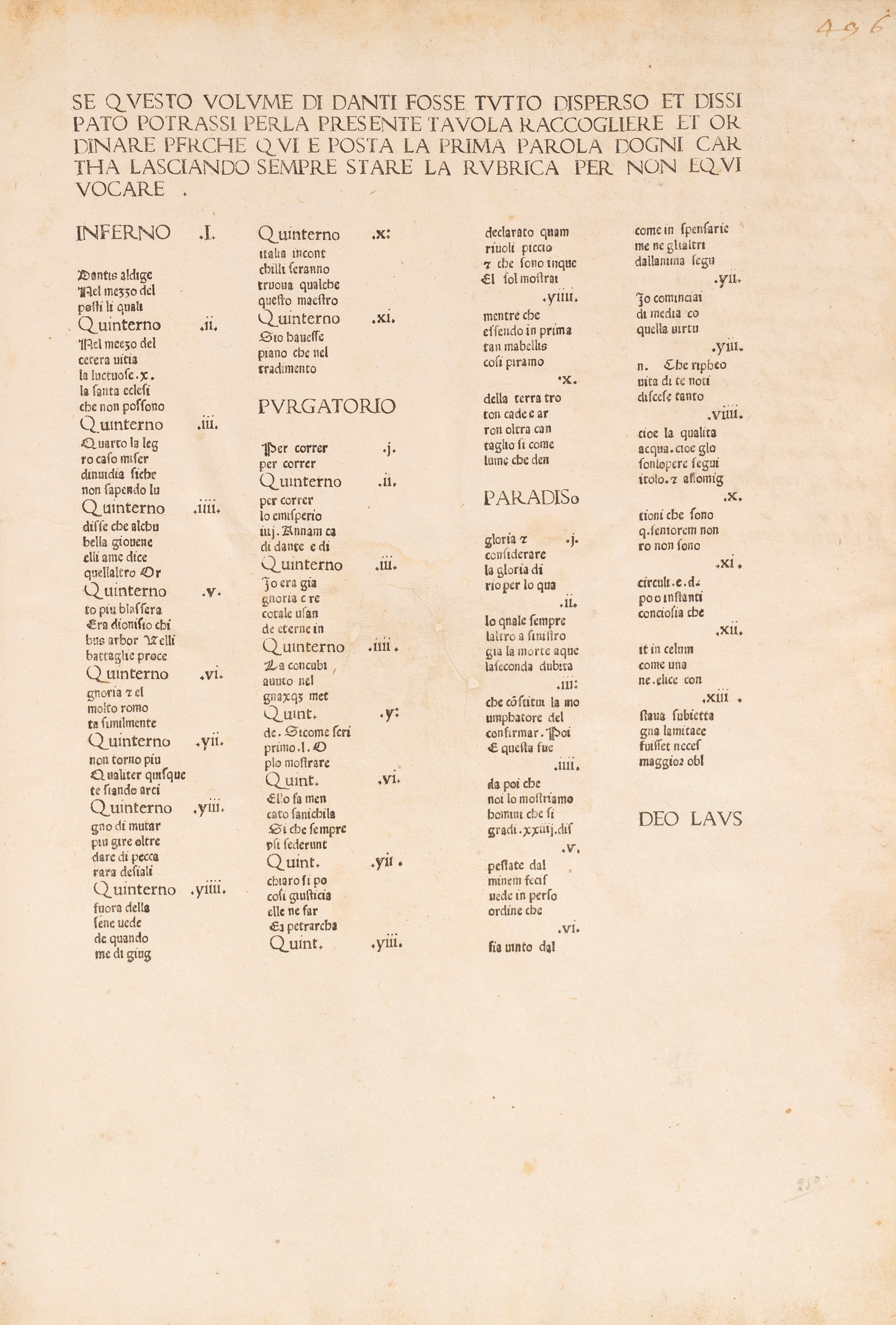 Dante Alighieri - La Commedia, [col Commento di Jacopo della Lana e Martino Paolo Nidobeato, Cura...