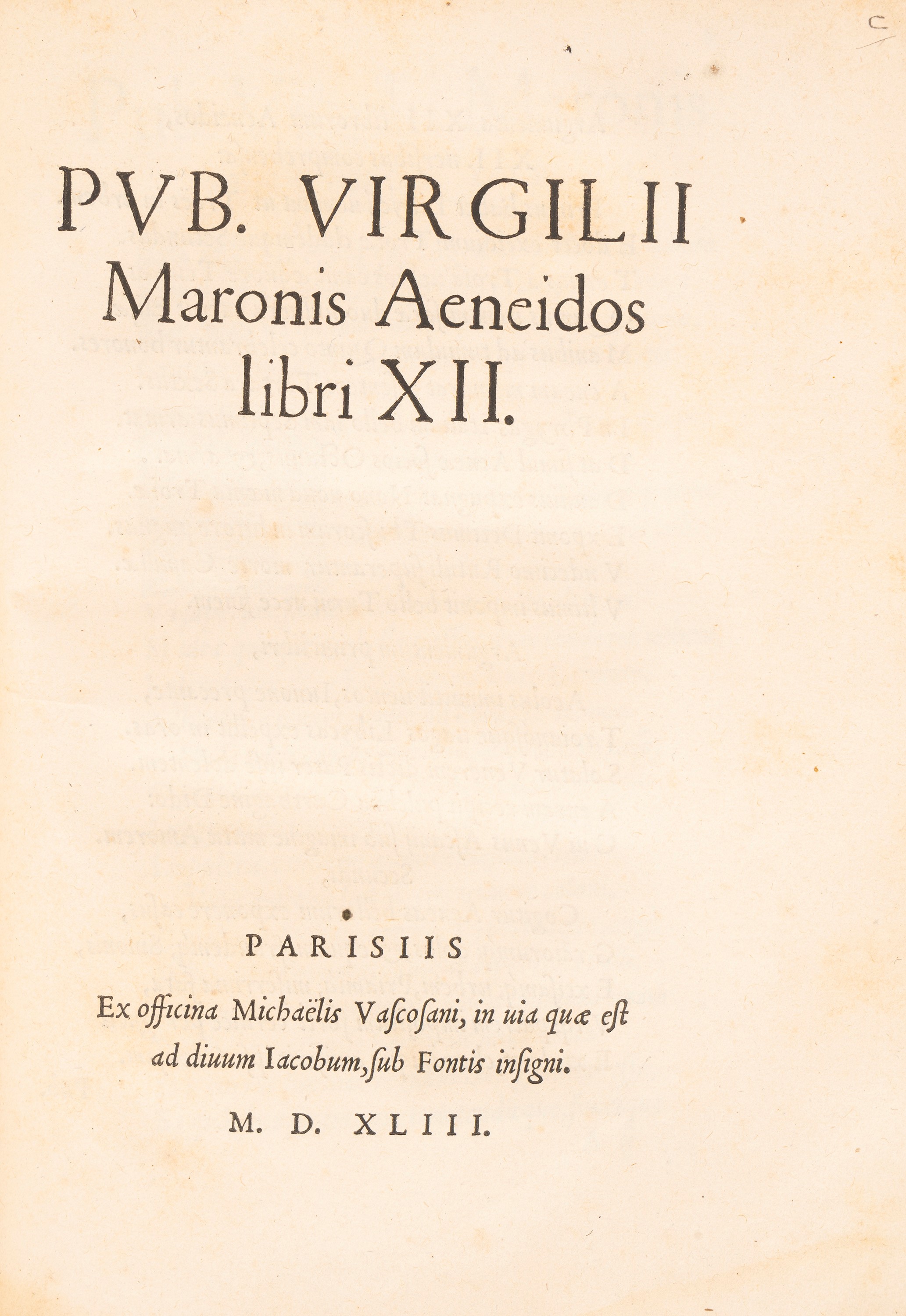 Publio Marone Virgilio - Bucolicorum - Georgicon e Aeneidos