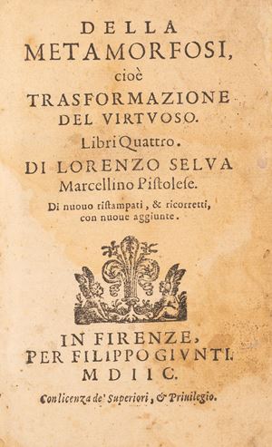 Della metamorfosi cioè trasformazione del virtuoso
