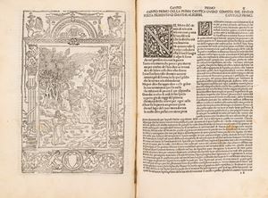 Dante Alighieri - Danthe alighieri fiorentino historiado.