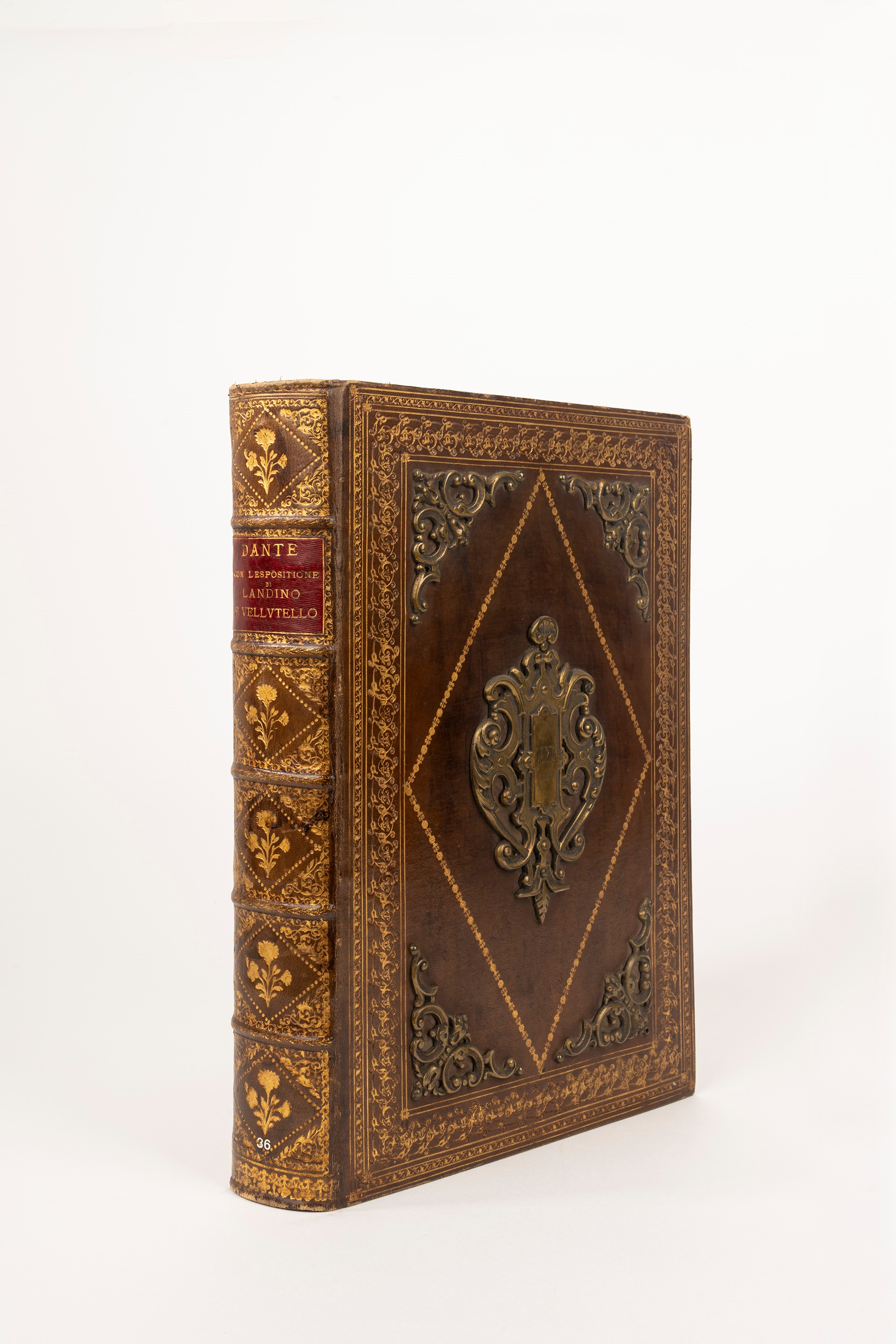 Dante con l'espositione di Christoforo Landino, et di Alessandro Vellutello