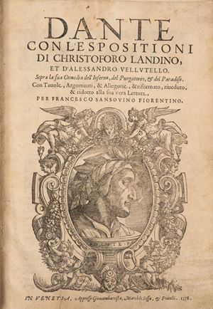 Dante Alighieri - Dante con l' espositioni di Christoforo Landino, et d'Alessandro Vellutello