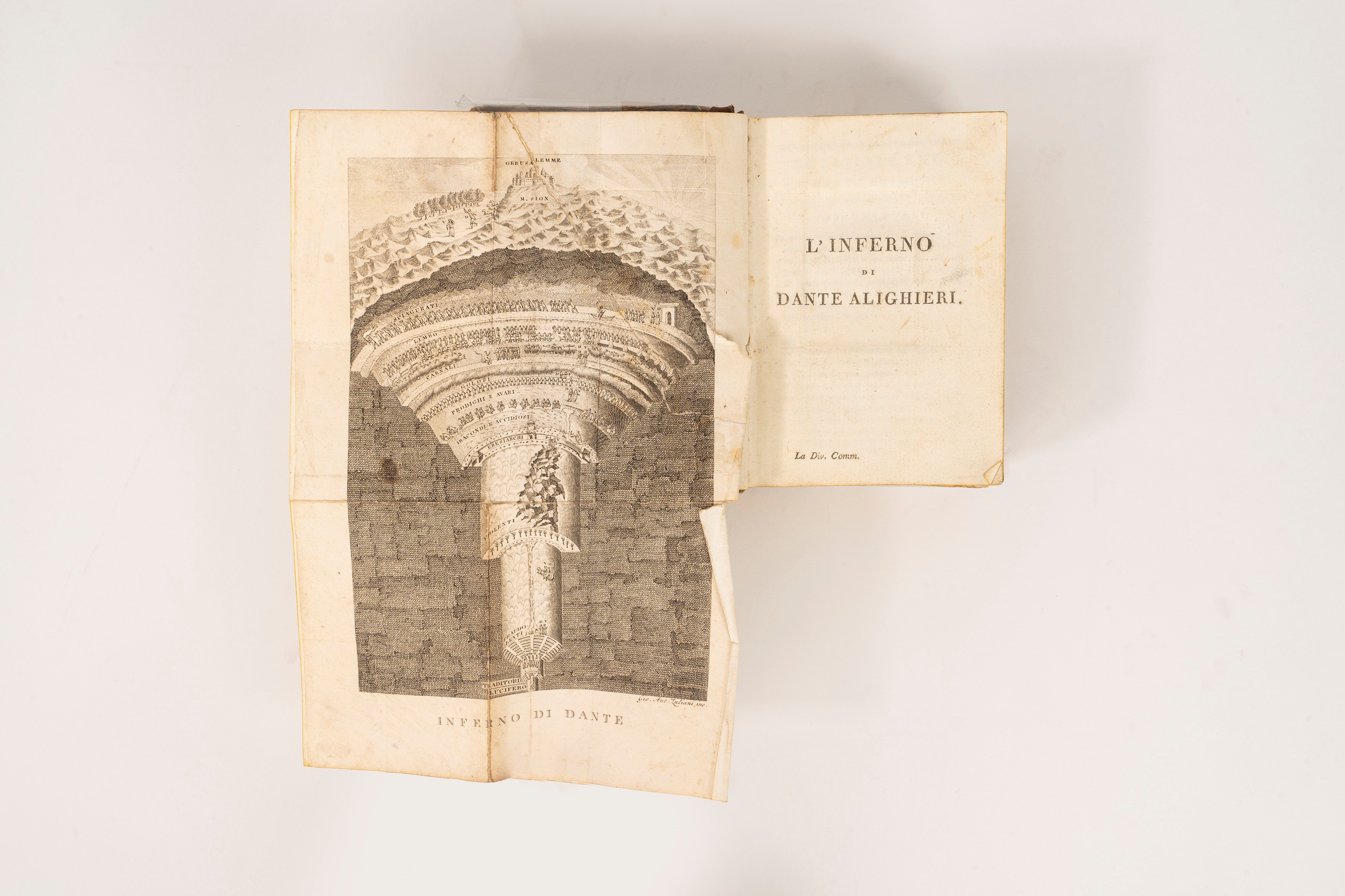 La Divina Commedia di Dante Alighieri. Edizione Formata Sopra Quella di Comino del 1727