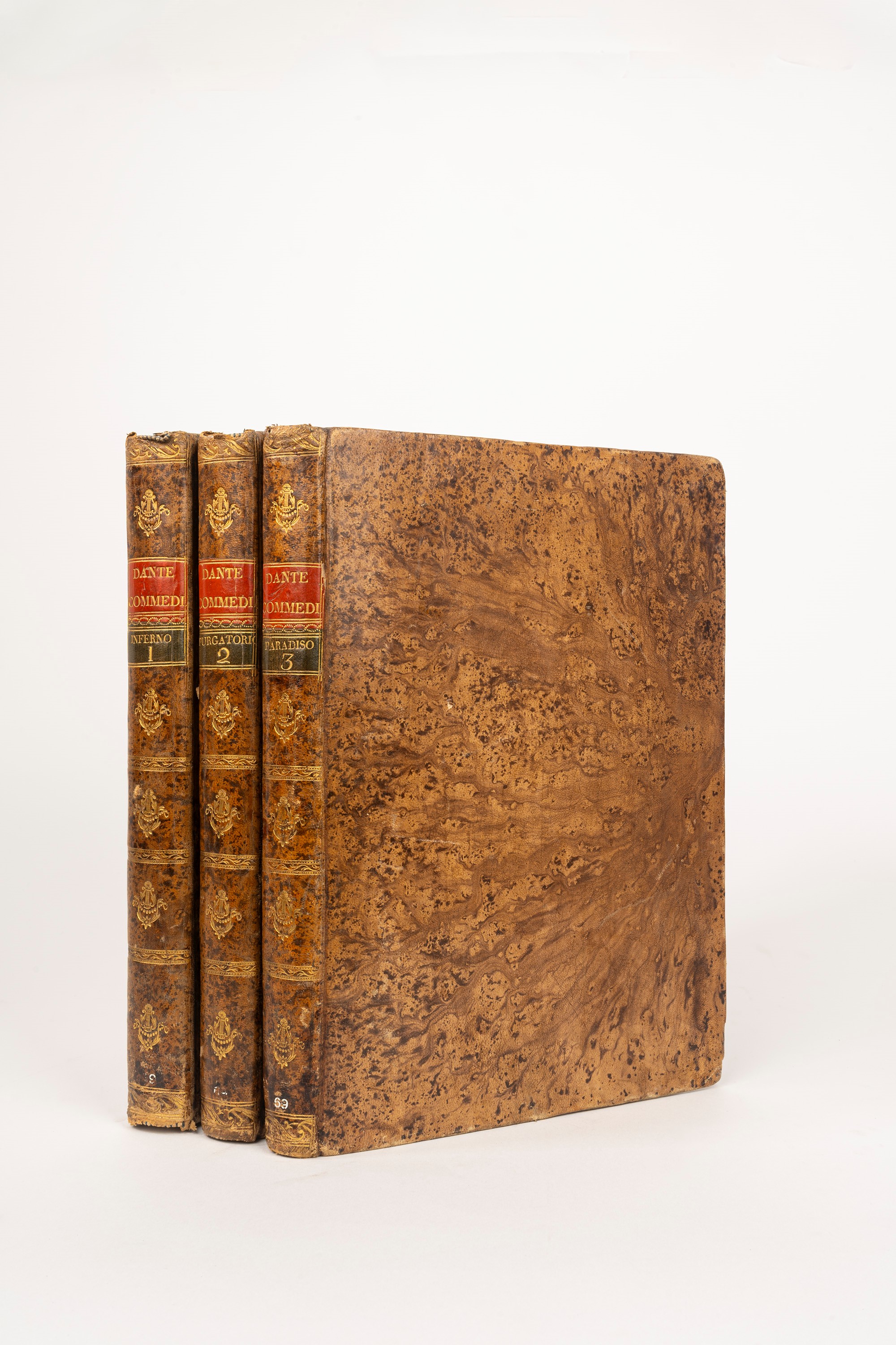 La Divina Commedia di Dante Alighieri con Tavole in Rame